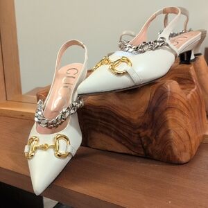 GG Slingback Kitten Heel 9